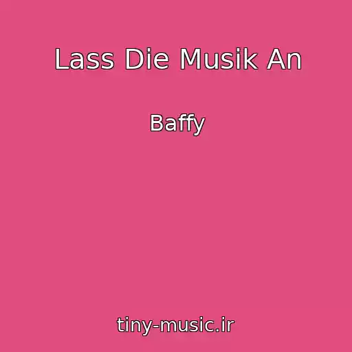 کاور آهنگ Lass Die Musik An از Baffy