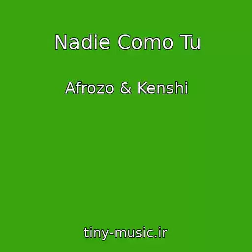 کاور آهنگ Nadie Como Tu از Afrozo & Kenshi