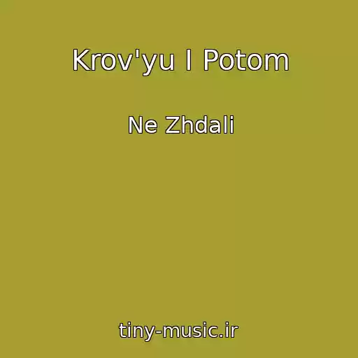 کاور آهنگ Krov'yu І Potom از Ne Zhdali