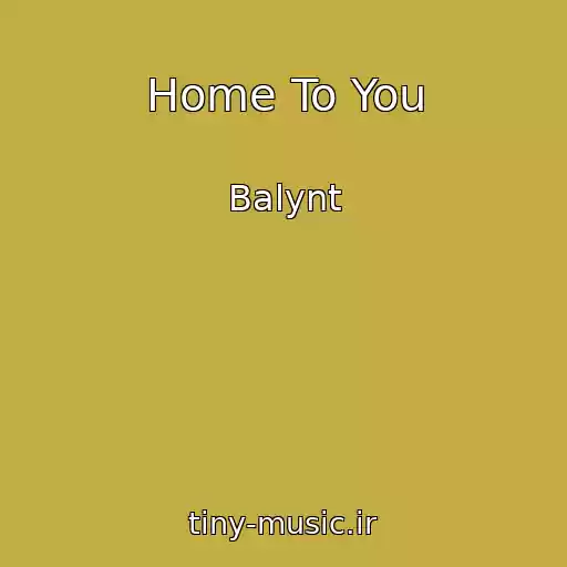 کاور آهنگ Home To You از Balynt