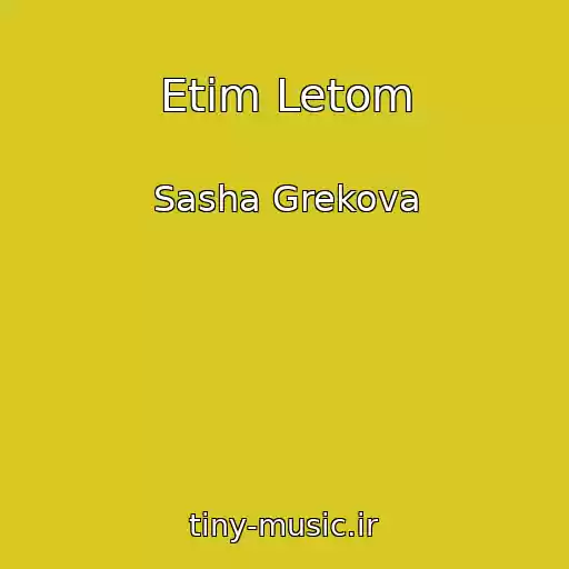 کاور آهنگ Etim Letom از Sasha Grekova