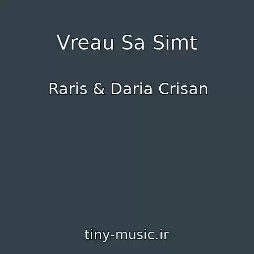 کاور آهنگ Vreau Sa Simt از Raris & Daria Crisan