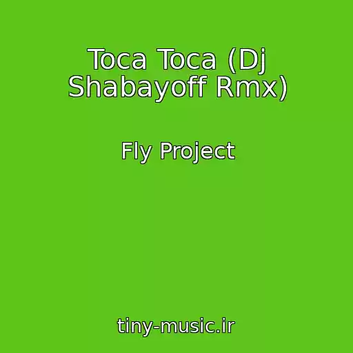 کاور آهنگ Toca Toca (Dj Shabayoff Rmx) از Fly Project
