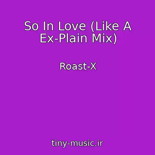 کاور آهنگ So In Love (Like A Ex-Plain Mix) از Roast-X