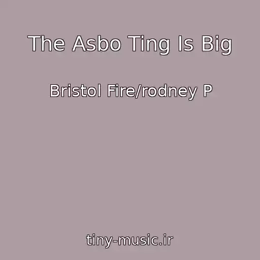 کاور آهنگ The Asbo Ting Is Big از Bristol Fire/rodney P