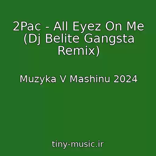 کاور آهنگ 2Pac - All Eyez On Me (Dj Belite Gangsta Remix) از Muzyka V Mashinu 2024