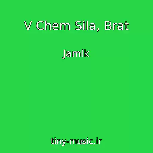 کاور آهنگ V Chem Sila, Brat از Jamik