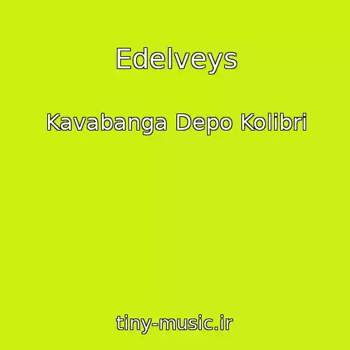 کاور آهنگ Edelveys از Kavabanga Depo Kolibri