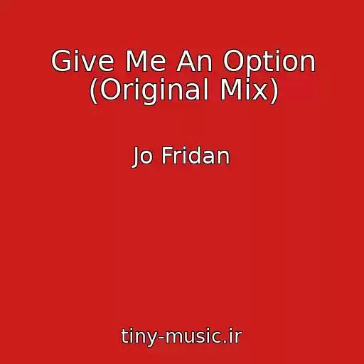 کاور آهنگ Give Me An Option (Original Mix) از Jo Fridan