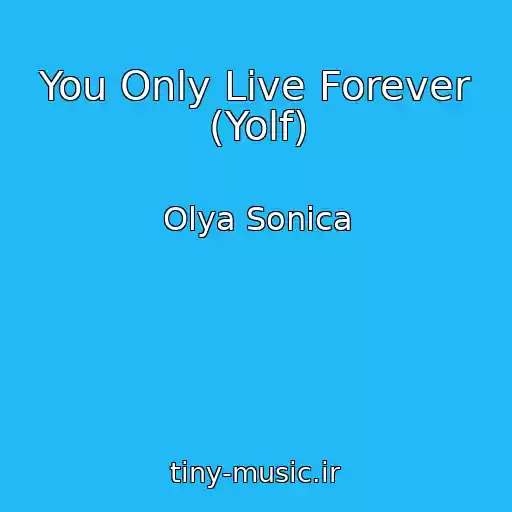 کاور آهنگ You Only Live Forever (Yolf) از Olya Sonica