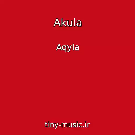 کاور آهنگ Akula از Aqyla