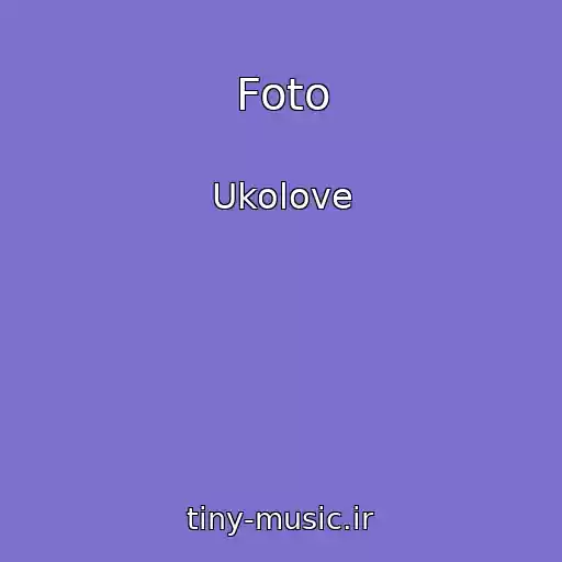 کاور آهنگ Foto از Ukolove