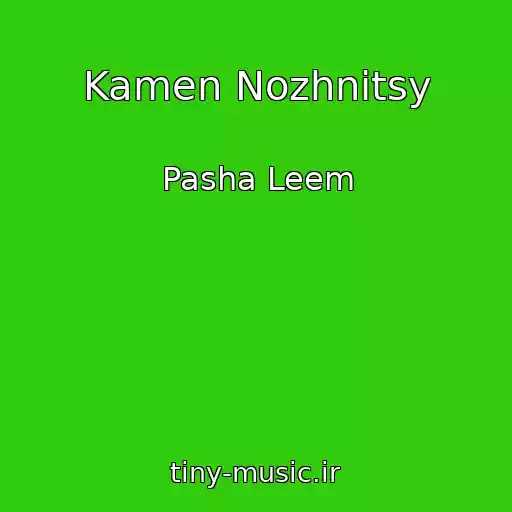کاور آهنگ Kamen Nozhnitsy از Pasha Leem
