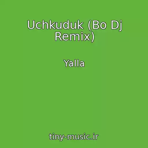 کاور آهنگ Uchkuduk (Bo Dj Remix) از Yalla