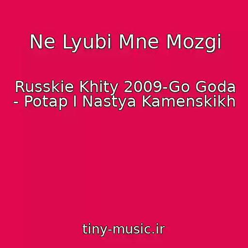 کاور آهنگ Ne Lyubi Mne Mozgi از Russkie Khity 2009-Go Goda - Potap I Nastya Kamenskikh