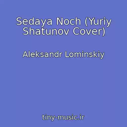 کاور آهنگ Sedaya Noch (Yuriy Shatunov Cover) از Aleksandr Lominskiy