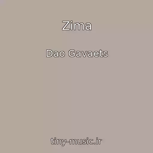 کاور آهنگ Zima از Dao Gavaets