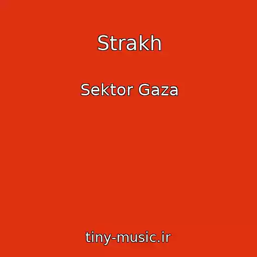 کاور آهنگ Strakh از Sektor Gaza