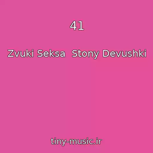 کاور آهنگ 41 از Zvuki Seksa  Stony Devushki