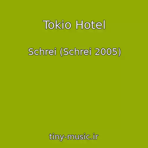 کاور آهنگ Tokio Hotel از Schrei (Schrei 2005)