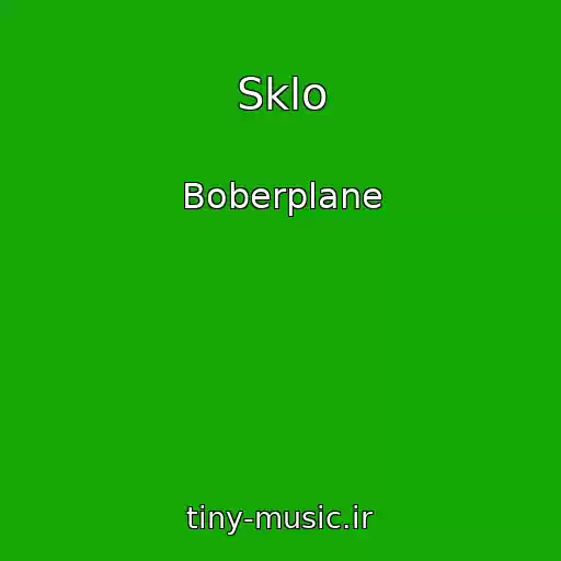 کاور آهنگ Sklo از Boberplane