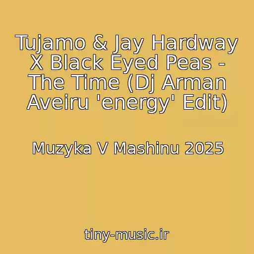 کاور آهنگ Tujamo & Jay Hardway X Black Eyed Peas - The Time (Dj Arman Aveiru 'energy' Edit) از Muzyka V Mashinu 2025