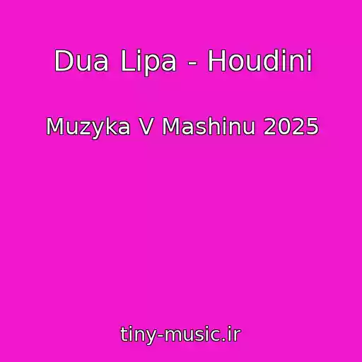 کاور آهنگ Dua Lipa - Houdini از Muzyka V Mashinu 2025
