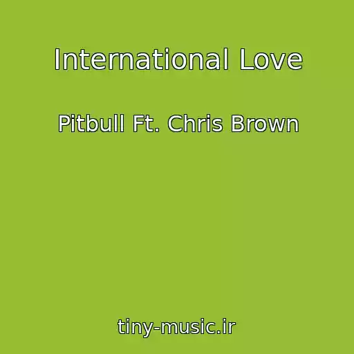 کاور آهنگ International Love از Pitbull Ft. Chris Brown