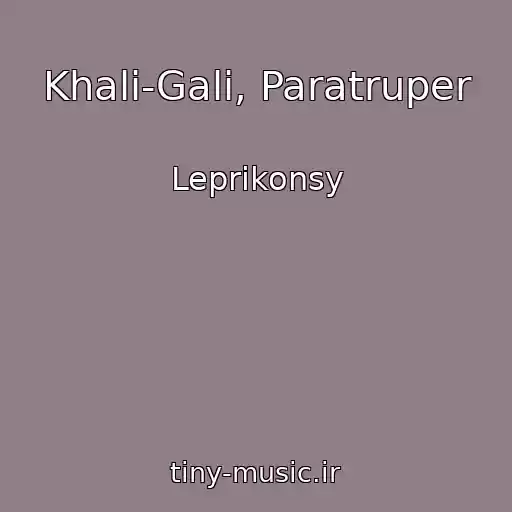 کاور آهنگ Khali-Gali, Paratruper از Leprikonsy
