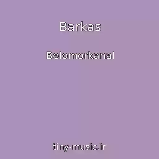 کاور آهنگ Barkas از Belomorkanal