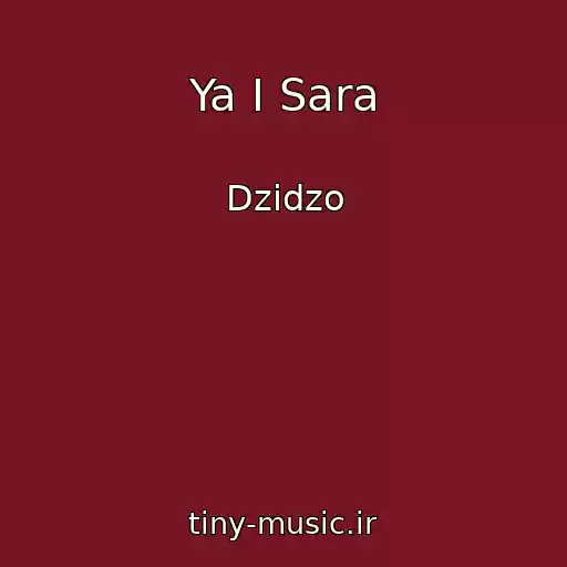 کاور آهنگ Ya I Sara از Dzidzo