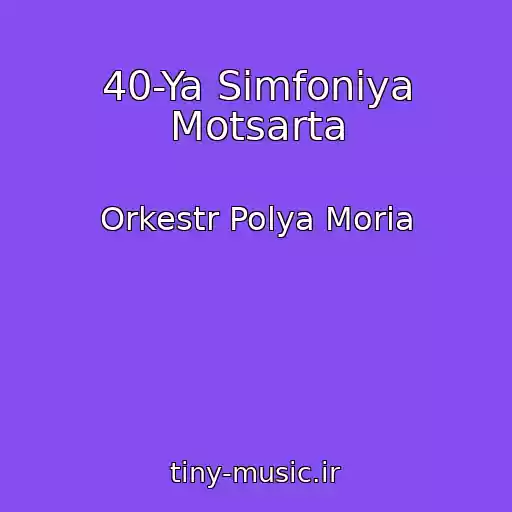 کاور آهنگ 40-Ya Simfoniya Motsarta از Orkestr Polya Moria