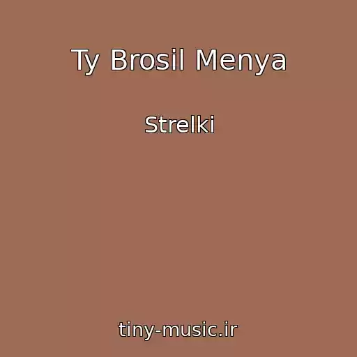 کاور آهنگ Ty Brosil Menya از Strelki