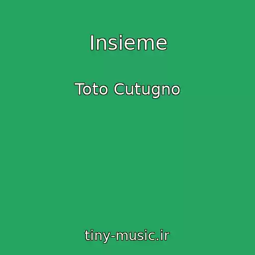 کاور آهنگ Insieme از Toto Cutugno