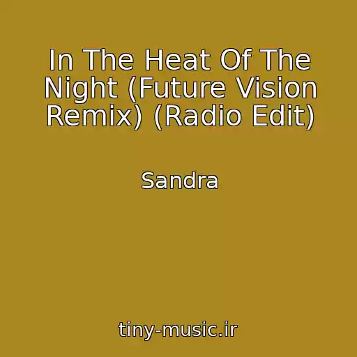 کاور آهنگ In The Heat Of The Night (Future Vision Remix) (Radio Edit) از Sandra