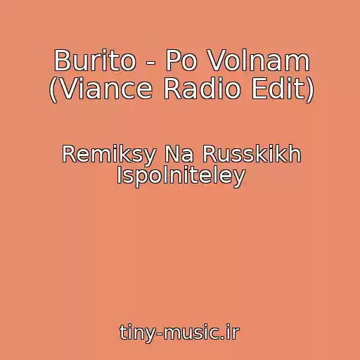 کاور آهنگ Burito - Po Volnam (Viance Radio Edit) از Remiksy Na Russkikh Ispolniteley