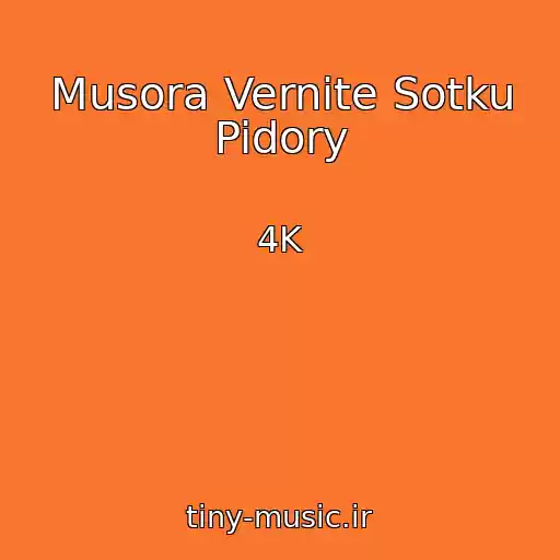 کاور آهنگ Musora Vernite Sotku Pidory از 4K