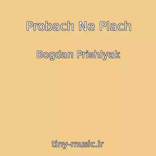 کاور آهنگ Probach Ne Plach از Bogdan Prishlyak