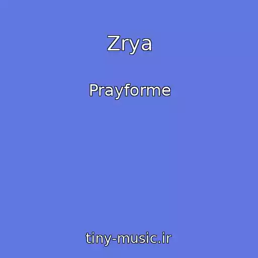 کاور آهنگ Zrya از Prayforme