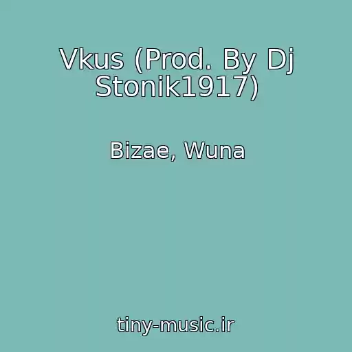 کاور آهنگ Vkus (Prod. By Dj Stonik1917) از Bizae, Wuna