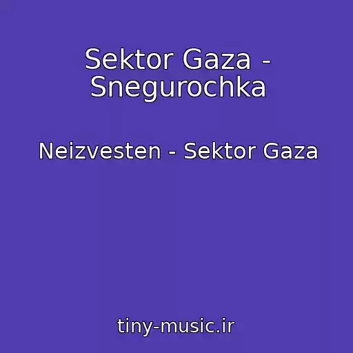 کاور آهنگ Sektor Gaza - Snegurochka از Neizvesten - Sektor Gaza