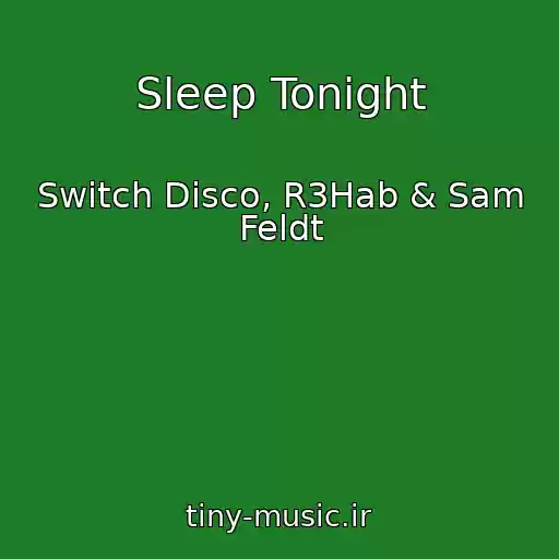 کاور آهنگ Sleep Tonight از Switch Disco, R3Hab & Sam Feldt
