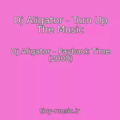 کاور آهنگ Dj Aligator - Turn Up The Music از Dj Aligator - Payback Time (2000)