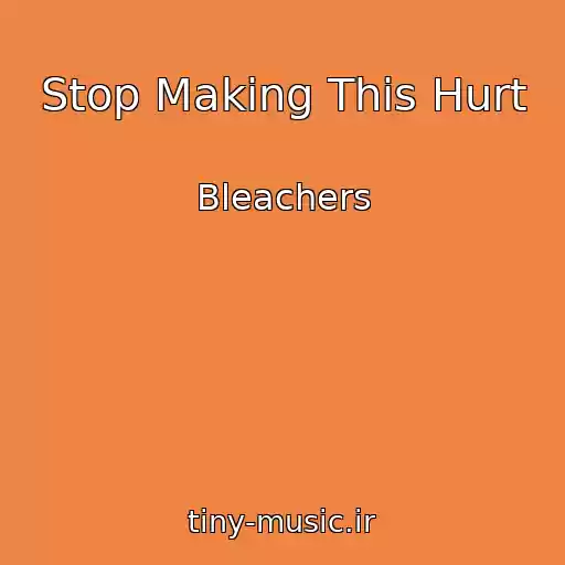 کاور آهنگ Stop Making This Hurt از Bleachers