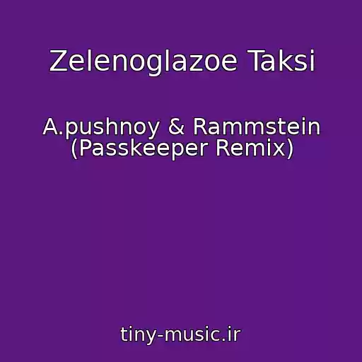کاور آهنگ Zelenoglazoe Taksi از A.pushnoy & Rammstein (Passkeeper Remix)