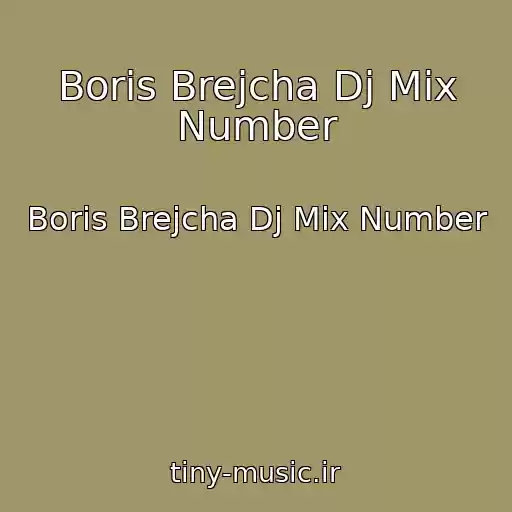 کاور آهنگ Boris Brejcha Dj Mix Number از Boris Brejcha Dj Mix Number