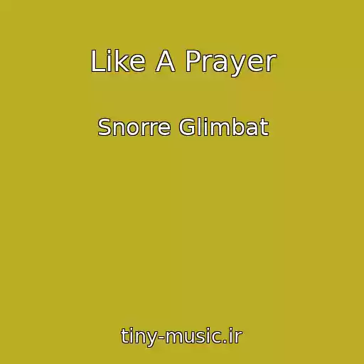 کاور آهنگ Like A Prayer از Snorre Glimbat