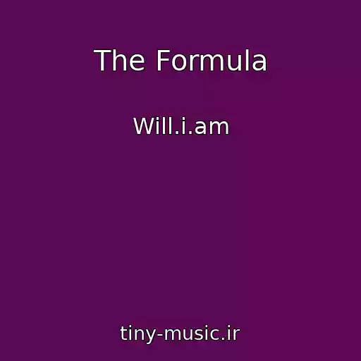 کاور آهنگ The Formula از Will.i.am