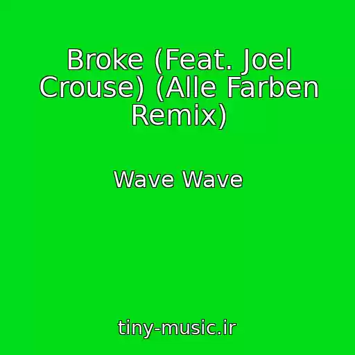 کاور آهنگ Broke (Feat. Joel Crouse) (Alle Farben Remix) از Wave Wave