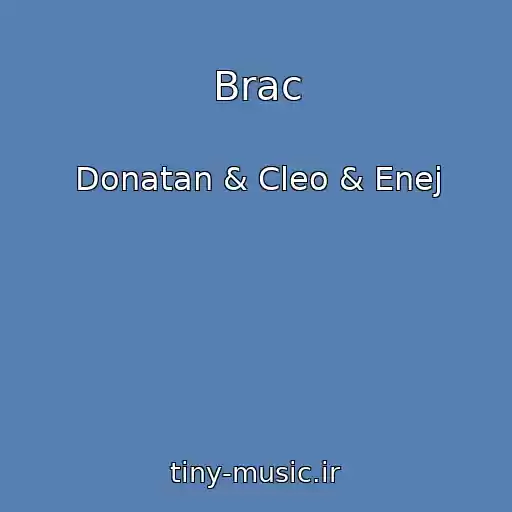 کاور آهنگ Brac از Donatan & Cleo & Enej